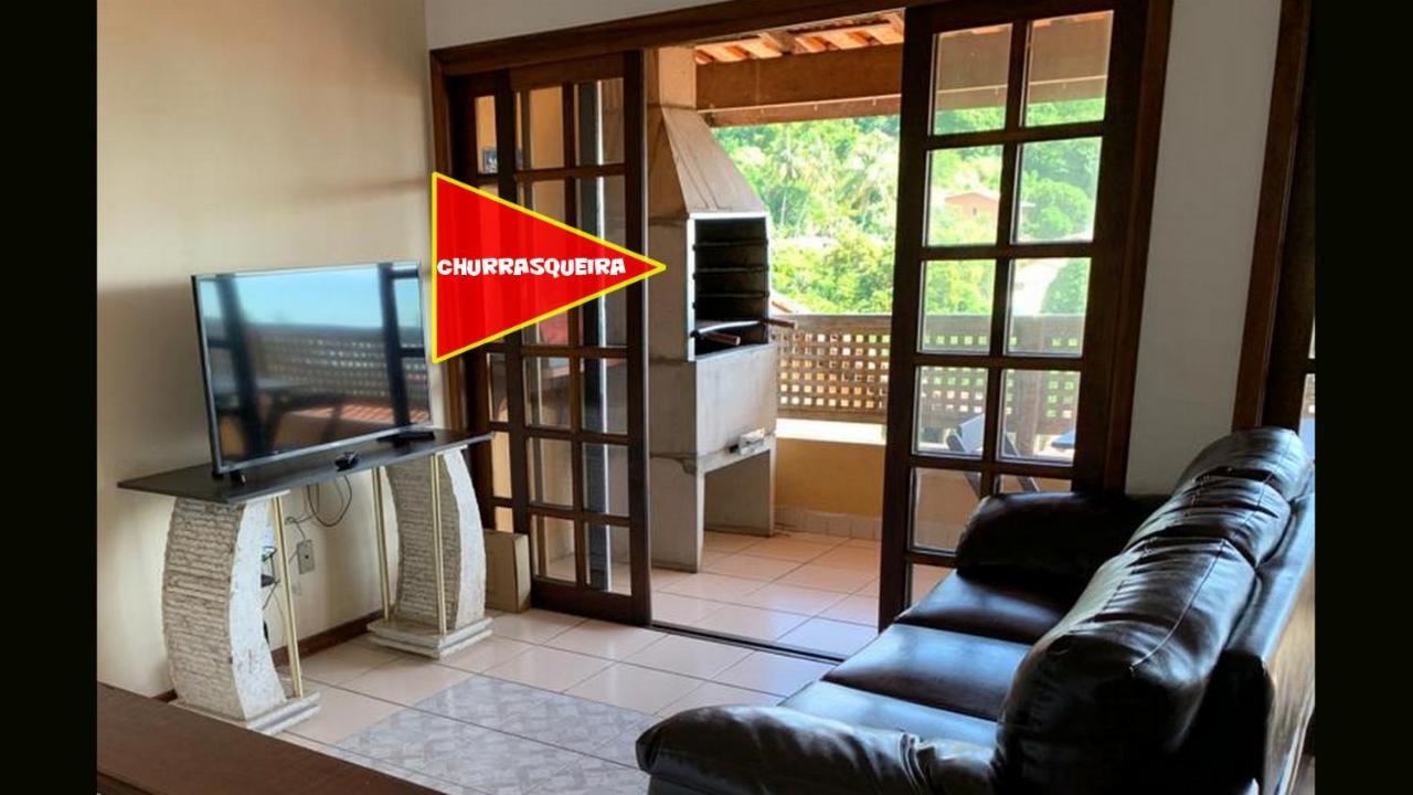 Casa Na Praia Litoral Norte Com Vista Para O Mar Perto Do Centro Sao Sebastiao  Luaran gambar