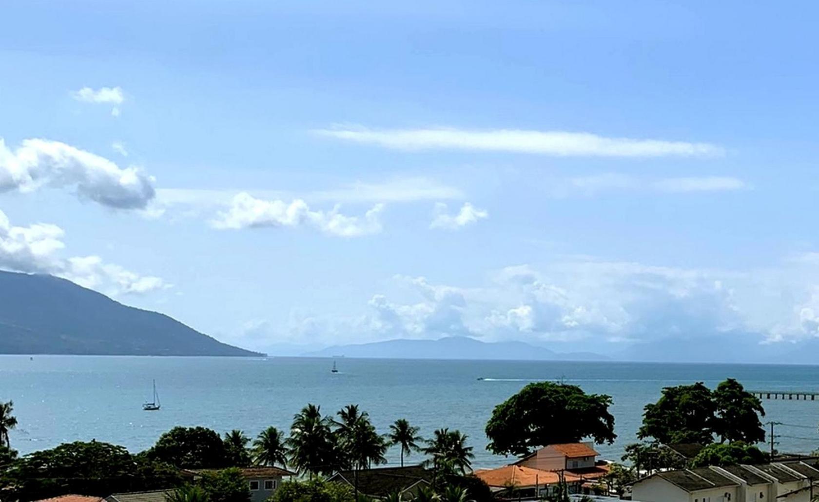 Casa Na Praia Litoral Norte Com Vista Para O Mar Perto Do Centro Sao Sebastiao  Luaran gambar