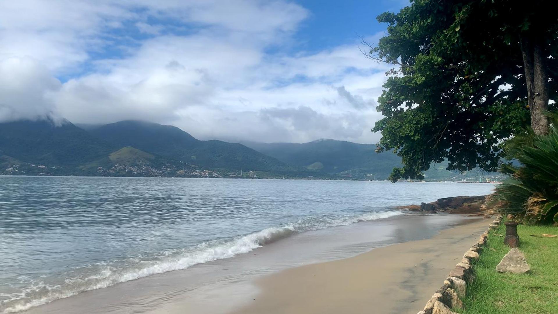 Casa Na Praia Litoral Norte Com Vista Para O Mar Perto Do Centro Sao Sebastiao  Luaran gambar