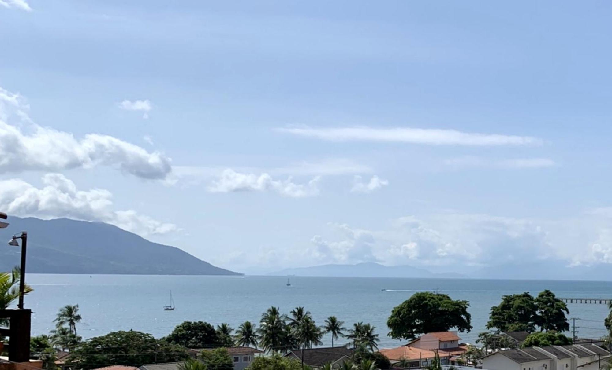 Casa Na Praia Litoral Norte Com Vista Para O Mar Perto Do Centro Sao Sebastiao  Luaran gambar
