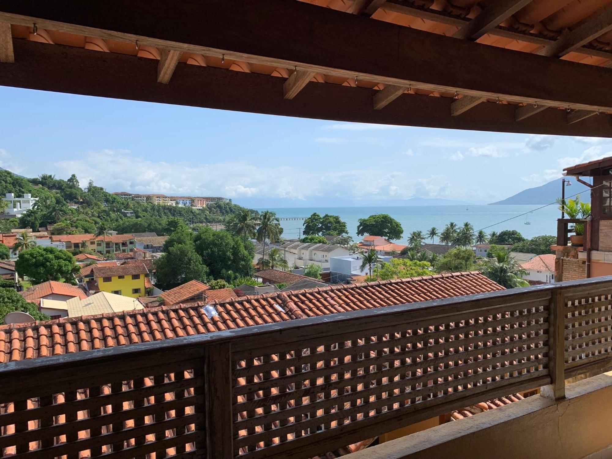 Casa Na Praia Litoral Norte Com Vista Para O Mar Perto Do Centro Sao Sebastiao  Luaran gambar